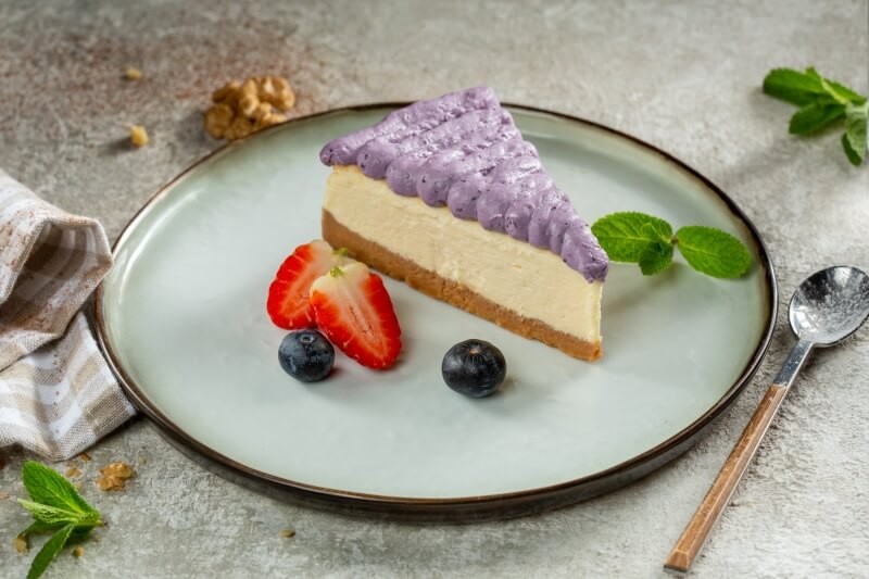 Лавандовый чизкейк